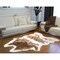 Homeroots 0.25 x 4.25 x 5 in. Faux Hide Rug Brown and amp; Natural 294243 - alternate 2